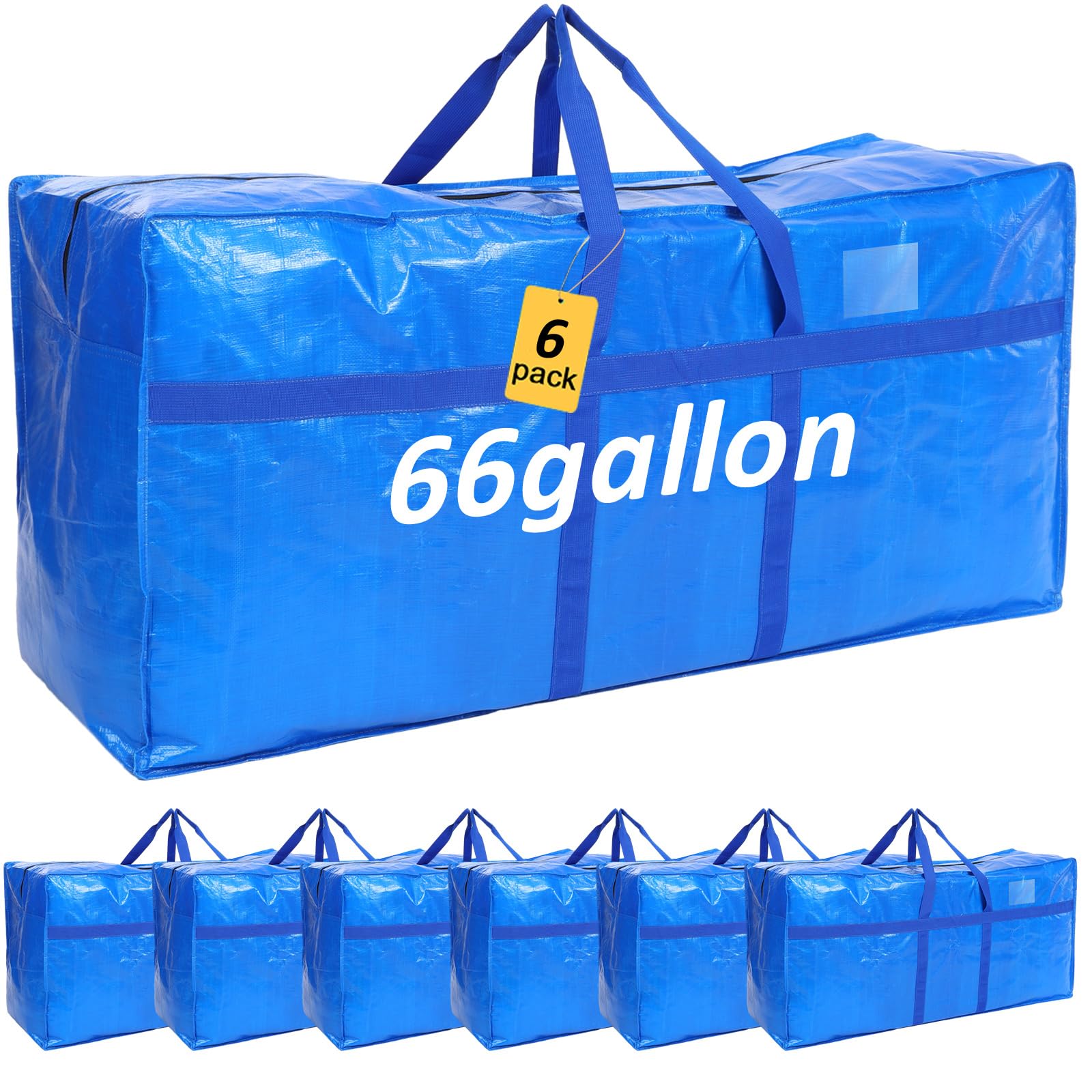 Amazon.com: Clysee 4 Pcs 66 Gallon Extra Large Moving Bags Heavy